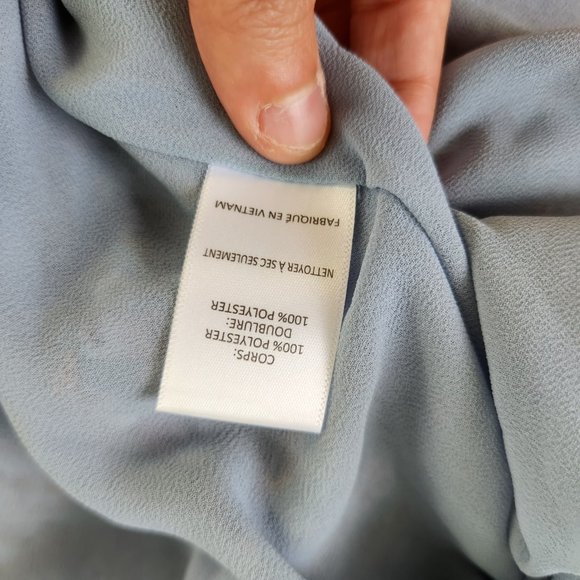 Floret Studios Floral Print Empire Waist Maxi Dress Women's XL Puff Sleeve - Picture 13 of 16